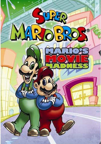 Super Mario Bros - Mario's Movie Madness DVD Movie 