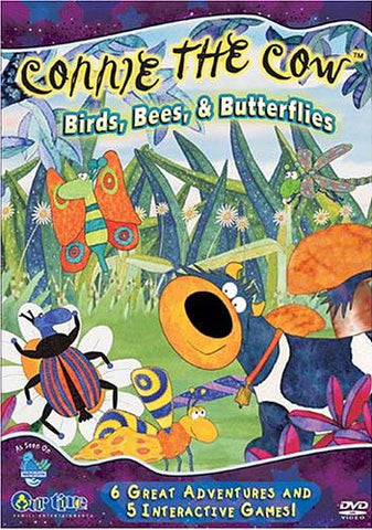 Connie The Cow - Birds, Bees And Butterflies DVD Movie 