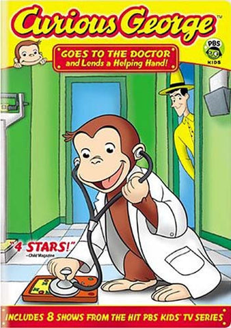 Curious George - Goes To The Doctor And Lends A Helping Hand DVD Movie 