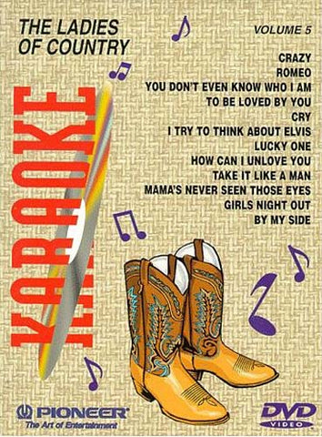 Karaoke The Ladies Of Country - Vol. 5 DVD Movie 
