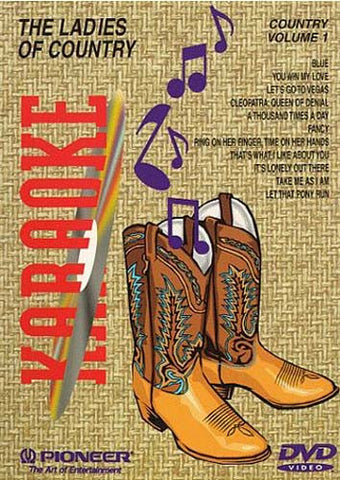 Karaoke The Ladies Of Country - Vol. 1 DVD Movie 