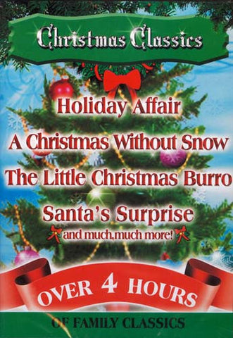Christmas Classics - Holiday Affair/A Christmas Without Snow/Santa's Surprise And More DVD Movie 