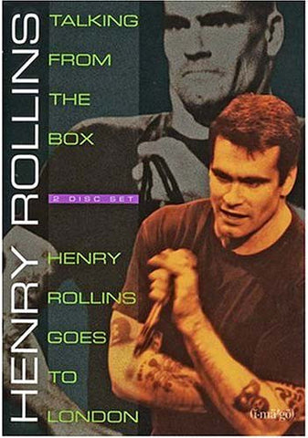 Henry Rollins - Talking From the Box/Henry Rollins Goes to London DVD Movie 