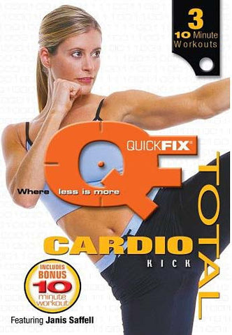 Quick Fix - Total Cardio Kick DVD Movie 