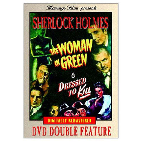 Sherlock Holmes Double Feature - The Woman in Green / Dressed to Kill DVD Movie 