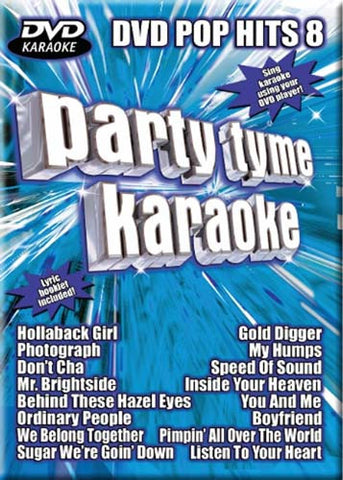 Party Tyme Karaoke - DVD Pop Hits - Vol. 8 DVD Movie 