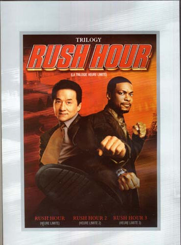 Rush Hour Trilogy (Rush Hour 1, 2 And 3) (Widescreen/Fullscreen)(Bilingual) DVD Movie 