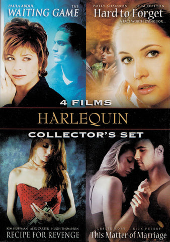 Harlequin Collector's Set (Waiting Game/Hard to Forget/Recipe for Revenge/Matter of Marriage) Vol.3 DVD Movie 