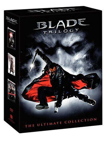 Blade Trilogy (Blade/ Blade II/ Blade: Trinity)(Triple Feature) (Boxset) DVD Movie 