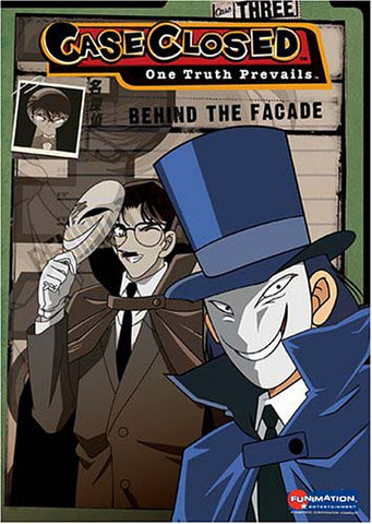 Case Closed - Behind The Facade - Case 3.1 DVD Movie 