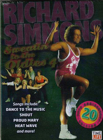 Richard Simmons - Sweatin' to the Oldies 4 (20th Anniversary Edition) DVD Movie 