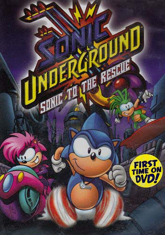 Sonic Underground - Sonic to the Rescue DVD Movie 