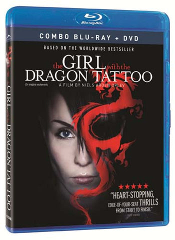 The Girl with the Dragon Tattoo (DVD+Blu-ray Combo) (Blu-ray) (English Dubbed Version) BLU-RAY Movie 