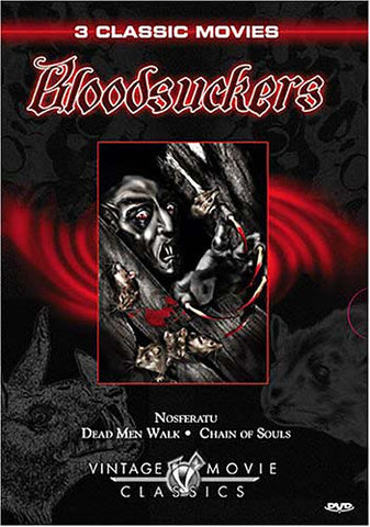 Bloodsuckers - Nosferatu/Dead Men Walk/Chain of Souls (3 Classic Movies) DVD Movie 