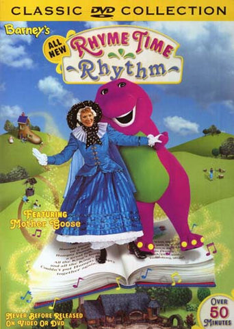 Barney's Rhyme Time Rhythm DVD Movie 