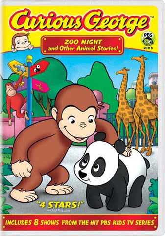 Curious George - Zoo Night And Other Animal Stories DVD Movie 