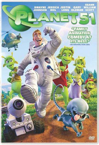 Planet 51 (With The Glow-In-The-Dark Stickers) (Boxset) DVD Movie 