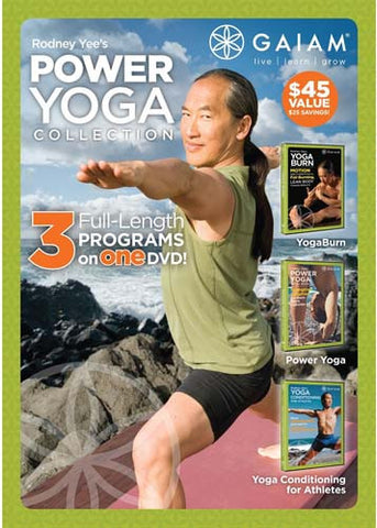 Rodney Yee's Power Yoga Collection DVD Movie 