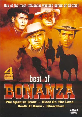 Best Of Bonanza (The Spanish Grant/Blood On the Land/Death At Dawn/Showdown) DVD Movie 