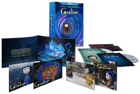 Coraline (Widescreen Limited Edition Gift Set)(Blu-ray) (Boxset) BLU-RAY Movie 