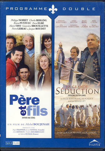 Pere Et Fils (Father and Sons)/ La Grande Seduction (Seducing Doctor Lewis) (Double Feature) DVD Movie 