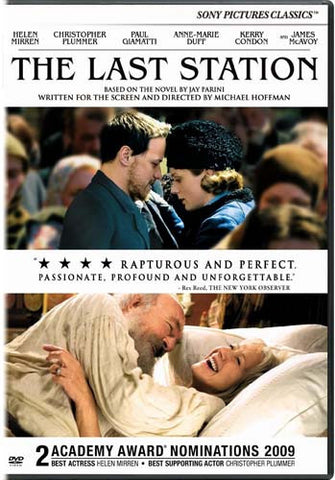 The Last Station DVD Movie 