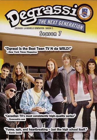 Degrassi - The Next Generation - Season 7 (Boxset) (Bilingual) DVD Movie 
