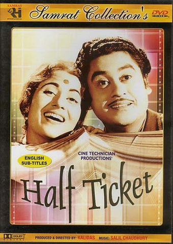 Half Ticket (Original Hindi Movie) DVD Movie 