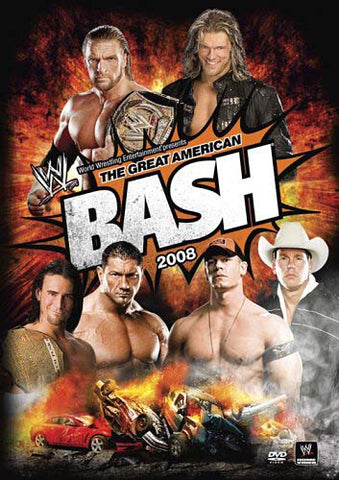 WWE - The Great American Bash 2008 DVD Movie 
