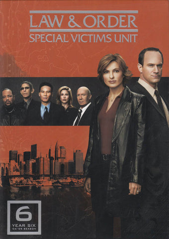 Law And Order - Special Victims Unit - The Sixth Year (6) (Boxset) DVD Movie 