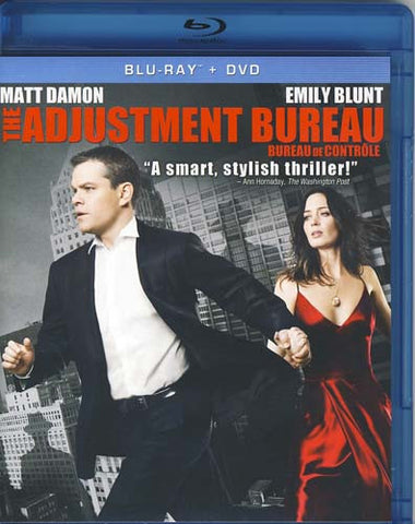 The Adjustment Bureau (Blu-ray + DVD Combo) (Bilingual) (Blu-ray) BLU-RAY Movie 
