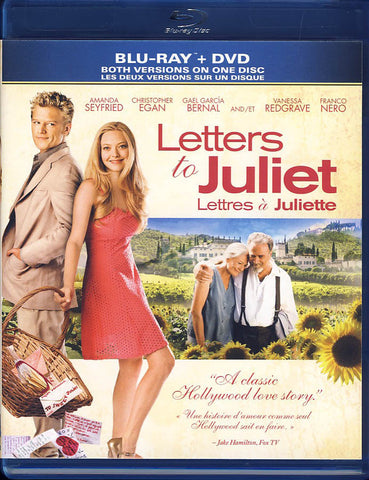 Letters To Juliet - Blu-ray+DVD Combo (Bilingual) (Blu-ray) BLU-RAY Movie 