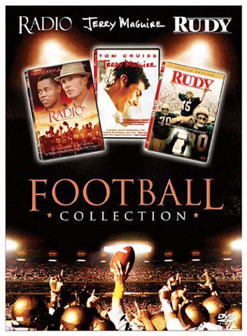 Football Collection (Radio/Jerry Maguire/Rudy) (Boxset) DVD Movie 