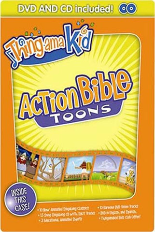 Action Bible Toons DVD Movie 
