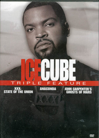 Xxx State of the Union / Anaconda / Ghosts of Mars (Ice Cube Triple Feature) DVD Movie 