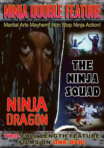 Ninja Double Feature - Ninja Dragon / The Ninja Squad DVD Movie 