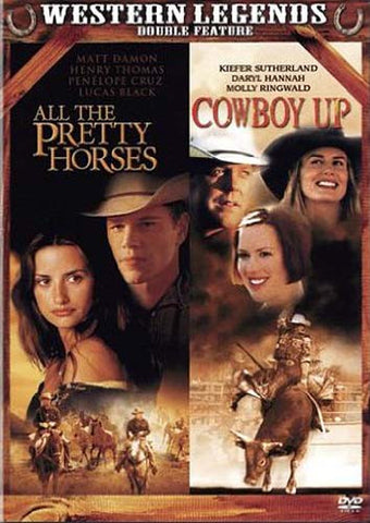 All the Pretty Horses / Cowboy Up (Western legends Double Feature) DVD Movie 