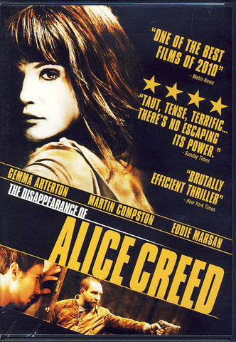 The Disappearance of Alice Creed DVD Movie 