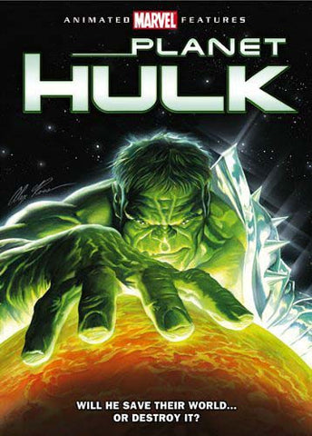 Planet Hulk DVD Movie 