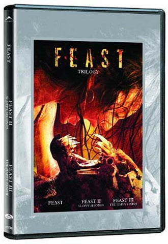 Feast Trilogy (Feast / Feast 2 - Sloppy Seconds / Feast 3 - The Happy Finish) DVD Movie 
