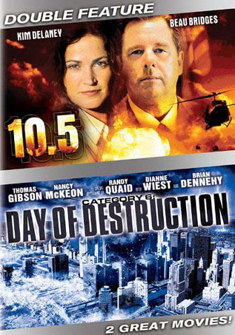 10.5 / Category 6: Day of Destruction (Double Feature) DVD Movie 