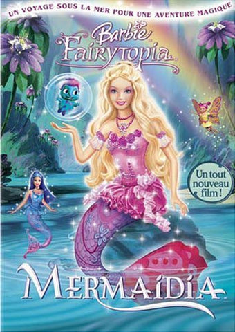 Barbie Fairytopia: Mermaidia (French Version) DVD Movie 