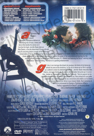 Flashdance (Widescreen) DVD Movie 