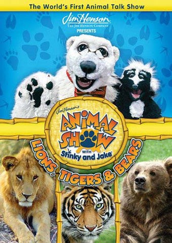 Animal Show With Stinky And Jake: Lions, Tigers And Bears DVD Movie 