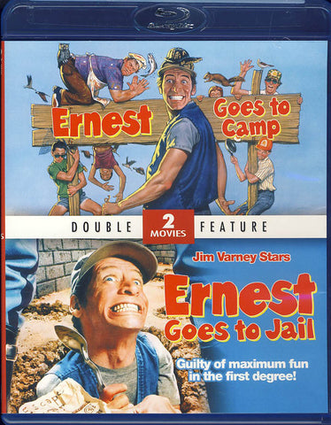 Ernest Goes to Camp / Ernest Goes to Jail (Double Feature) (Blu-ray) BLU-RAY Movie 