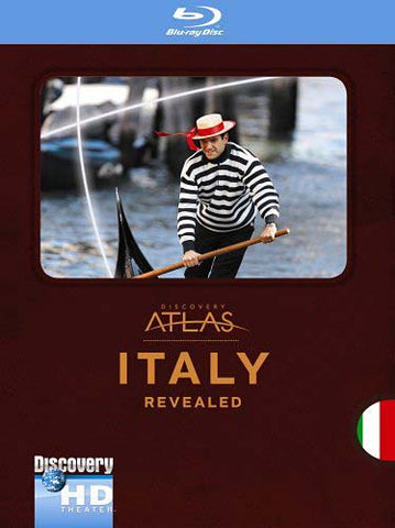 Italy Revealed (Discovery Atlas) (Blu-ray) BLU-RAY Movie 
