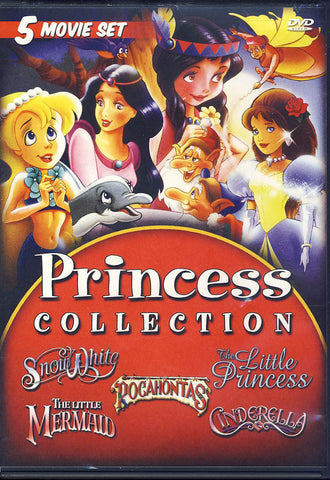 Princess Collection (5 Movies)(Limit 1 copy/client) DVD Movie 