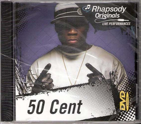 50 Cent - Rhapsody Originals (Audio CD) DVD Movie 