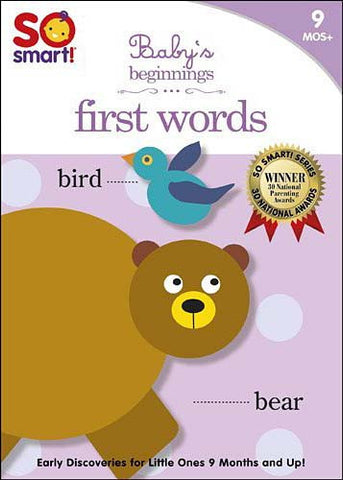 So Smart! Baby's Beginnings - First Words DVD Movie 
