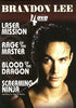 Brandon Lee - Laser Mission/Rage Of The Master/Screaming Ninja/Blood Of The Dragon (Boxset) DVD Movie 